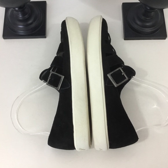 NAYA Black Suede Juniper Slip Ons, 7M - Picture 4 of 8